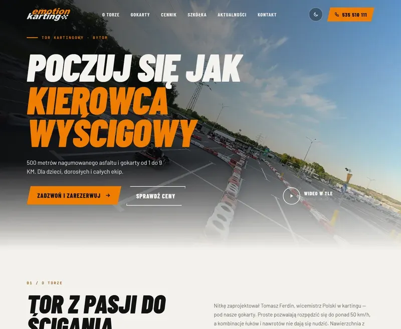 Strona Emotion Karting