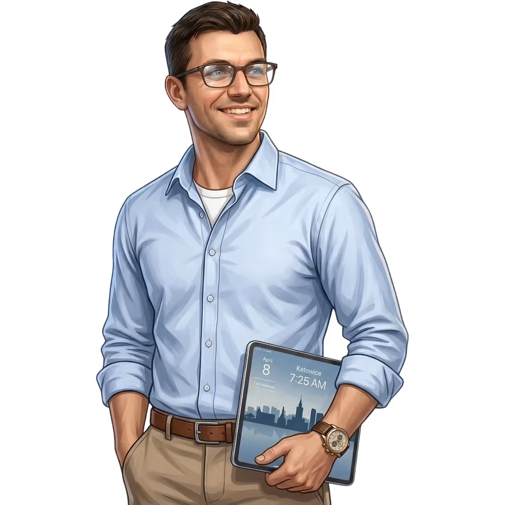 Digital avatar of Łukasz Dzieło