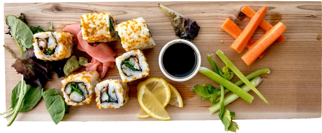 Deska z sushi